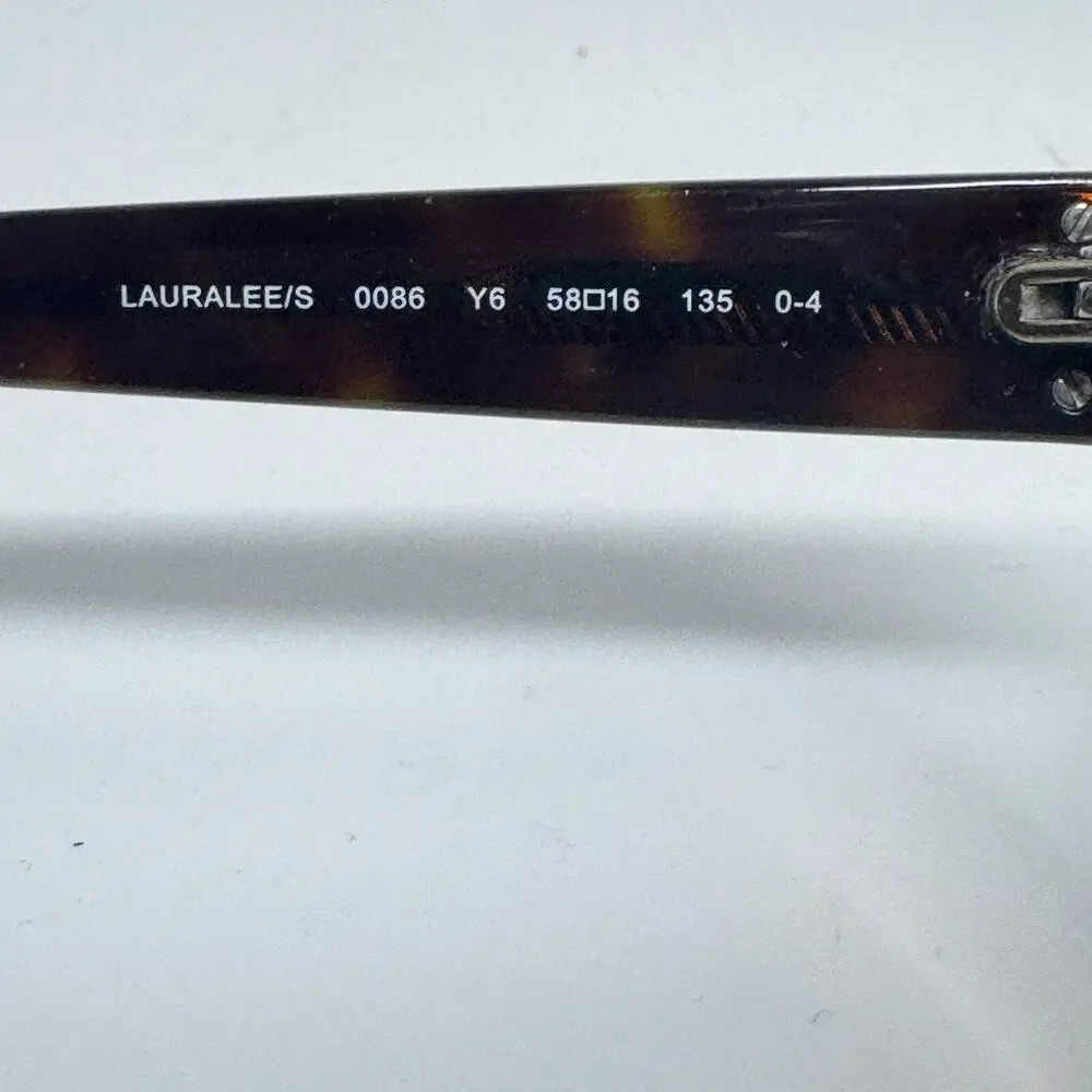 Kate Spade Lauralee/s Eyeglasses 0086 Dark Havana Square 58-16-135 H17736‎
